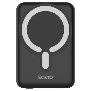 Savio Power bank BA-12 10000 mah czarny