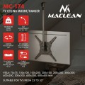 Maclean Uchwyt sufitowy dla telewizora MC-174