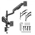 Ergo Office Uchwyt na 2 monitory 17-32 cali ER-692 B
