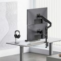 Ergo Office Uchwyt na 2 monitory 17-32 cali ER-692 B