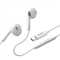 Hama Słuchawki douszne classy usb-c białe