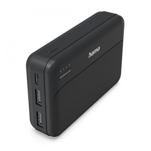 Hama Power pack 10000mAh 2xUSB-A antracyt