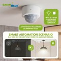 GreenBlue Przekaźnik sterownik Wi-Fi dopuszkowy GB739