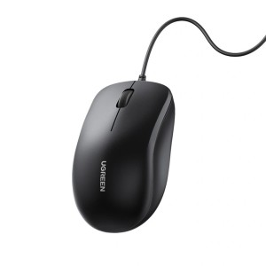 Ugreen Mysz przewodowa optyczna 1200 DPI - czarna