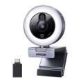 Ugreen Kamera internetowa 2K 30FPS podświetlenie LED wbudowany mikrofon