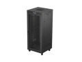 Lanberg Szafa instalacyjna rack stojąca 19 cali 37U 800x800 drzwi perforowane LCD czarna (Flat pack)