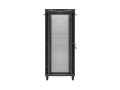 Lanberg Szafa instalacyjna rack stojąca 19 cali 37U 800x800 drzwi perforowane LCD czarna (Flat pack)