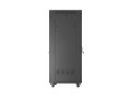 Lanberg Szafa instalacyjna rack stojąca 19 cali 37U 800x800 drzwi perforowane LCD czarna (Flat pack)