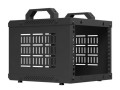 Lanberg Szafa open rack 10"  4U 280x300 czarny   OR10-2304-B