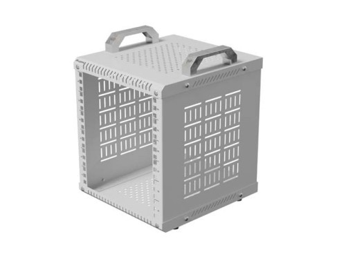 Lanberg Szafka open rack 10 cali 6U 280x300 szary OR10-2306-S