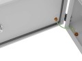 Lanberg Szafa rack wisząca 10 cali hermetyczna IP55 montaż na ścianie/słupie340x250x500 szara (złożona)