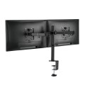 LogiLink Uchwyt do 2 x monitor 17-32 cali, ramie 390 mm