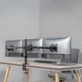LogiLink Uchwyt na 3 monitory 17 -27 cali, max 7kg na ramie