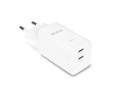 DICOTA Ładowarka GaN 45W 2xUSB-C biała