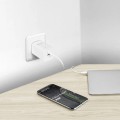 DICOTA Ładowarka GaN 45W 2xUSB-C biała