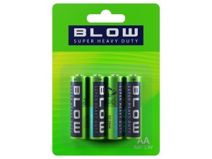 BLOW Bateria AA R06P Super Heavy Duty blister 4 sztuki