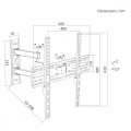 Maclean Uchwyt do TV czarny max 30 kg MC-191