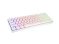Natec Klawiatura Genesis THOR 660 G2 US RGB biała