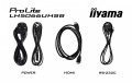 IIYAMA Monitor profesjonalny 50 cali LH5066UHSB-B1AG IPS,4k,800cd,1200:1,Android14,6.5ms   ,2xHDMI, USB-C, RJ45, 2xUSB, 2x10W, WiFi, iiSignage2, 4/32G