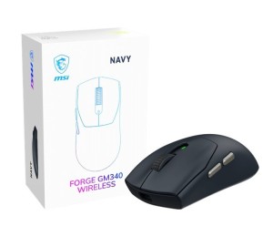 MSI Mysz bezprzewodowa Forge GM340 Granatowa