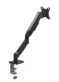 Gembird Ramię biurkowe na jeden monitor z portami USB,          regulowane,  od 17 do 32 cali, obciążenie do 9kg