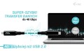 i-tec Kabel Thunderbolt 4/USB4 Class Pro Cable 240W 2x 4K/120Hz 40Gbps LCD 150 cm
