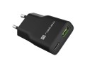 Natec Ładowarka sieciowa slim RiberaGAN 1xUSBC+1xUSB-A 20W