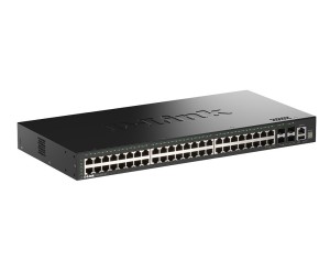 D-Link Przełącznik Smart DGS-1530-52/E 48 portów GE + 4 porty 10G SFP+