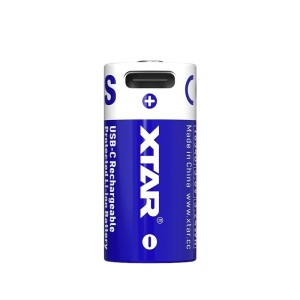 XTAR Akumulator 16340/R-CR123 3,7V Li-ion 900mAh USB-C z zabezpieczeniem