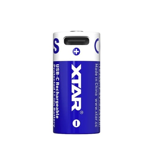 XTAR Akumulator 16340/R-CR123 3,7V Li-ion 900mAh USB-C z zabezpieczeniem