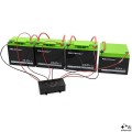 Qoltec Balanser napięcia 48V do akumulatorów 4x12V | 10A | AGM GEL LiFePO4 | LED