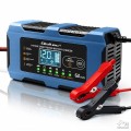 Qoltec Ładowarka 12V 6A | Prostownik z funkcją naprawy | AGM GEL LiFePO4