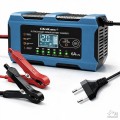 Qoltec Ładowarka 12V 6A | Prostownik z funkcją naprawy | AGM GEL LiFePO4