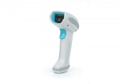 Digitus Zaawansowany czytnik kodów kreskowych przewodowy USB-RJ45 2m, 1D/2D 2m/s, IP52, stojak w zestawie