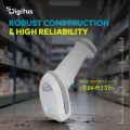 Digitus Zaawansowany czytnik kodów kreskowych przewodowy USB-RJ45 2m, 1D/2D 2m/s, IP52, stojak w zestawie