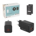 Movano Ładowarka GaN 45W USB-C PD + USB-A (czarna)