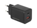 Movano Ładowarka GaN 45W USB-C PD + USB-A (czarna)