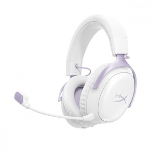 HyperX Zestaw słuchawkowy gamingowy Cloud III S bezprzewodowy lawendowy - D95DFAA
