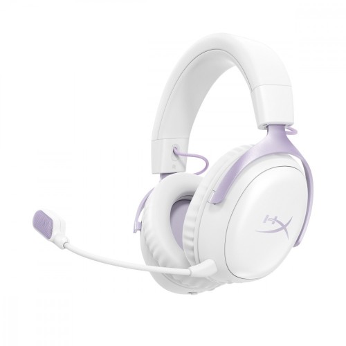 HyperX Zestaw słuchawkowy gamingowy Cloud III S bezprzewodowy lawendowy - D95DFAA