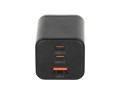 Movano Ładowarka GaN 65W 2x USB-C PD + USB-A (czarna)