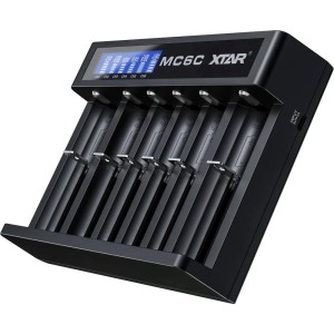 XTAR Ładowarka do akumulatorów Li-ion 18650 XTAR MC6C