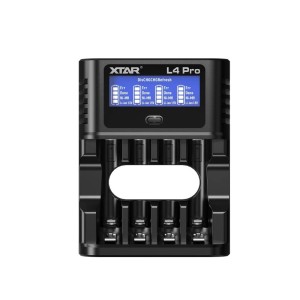 XTAR Ładowarka do akumulatorów Li-ion, Ni-MH XTAR L4PRO