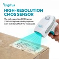 Digitus Zaawansowany czytnik kodów kreskowych bezprzewodowy USB-RJ45 2m, 1D/2D 2m/s, IP52, stojak w zestawie