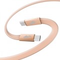 TB Kabel USB C - USB C 1m płaski brzoskwiniowy