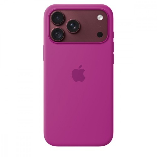 Apple Etui silikonowe z MagSafe do iPhonea 18 Pro Max - magenta