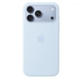 Apple Etui silikonowe z MagSafe do iPhonea 18 Pro Max - chłodny błękit
