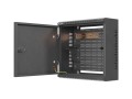 Lanberg Szafa instalacyjna TPR 10 cali z płytą MESH 340x340x140mm czarna (złożona)