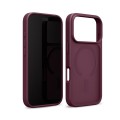 CRONG Etui Matte Magnetic MagSafe iPhone 18 Pro / iPhone 17 Pro burgundowe