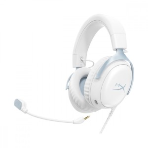 HyperX Zestaw słuchawkowy gamingowy Cloud III biały-niebieski - DF7F1AA