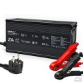 Qoltec Ładowarka do akumulatora LiFePO4 12V | 20A | PF 0.9 | LED